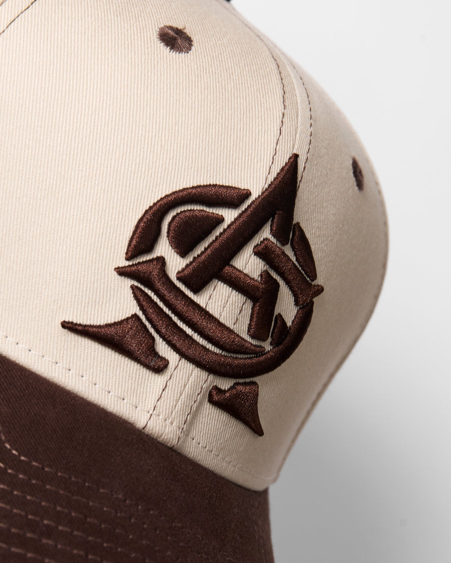 AOS Logo Cap Beige/Brown