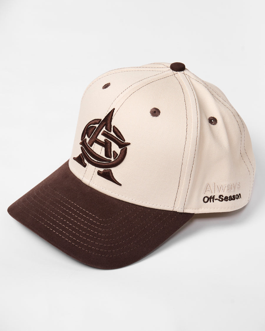 AOS Logo Cap Beige/Brown