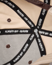 AOS Logo Cap Beige/Brown