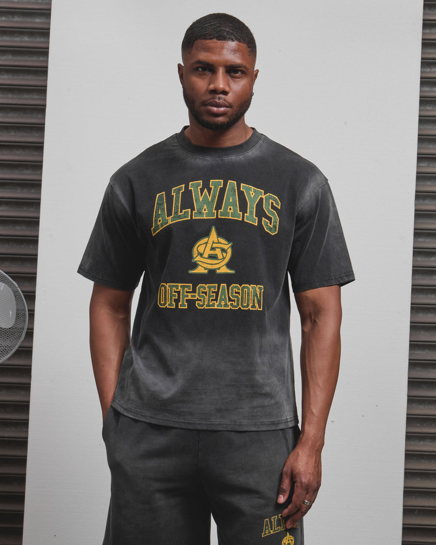 AOS Omega Washed T-Shirt Black
