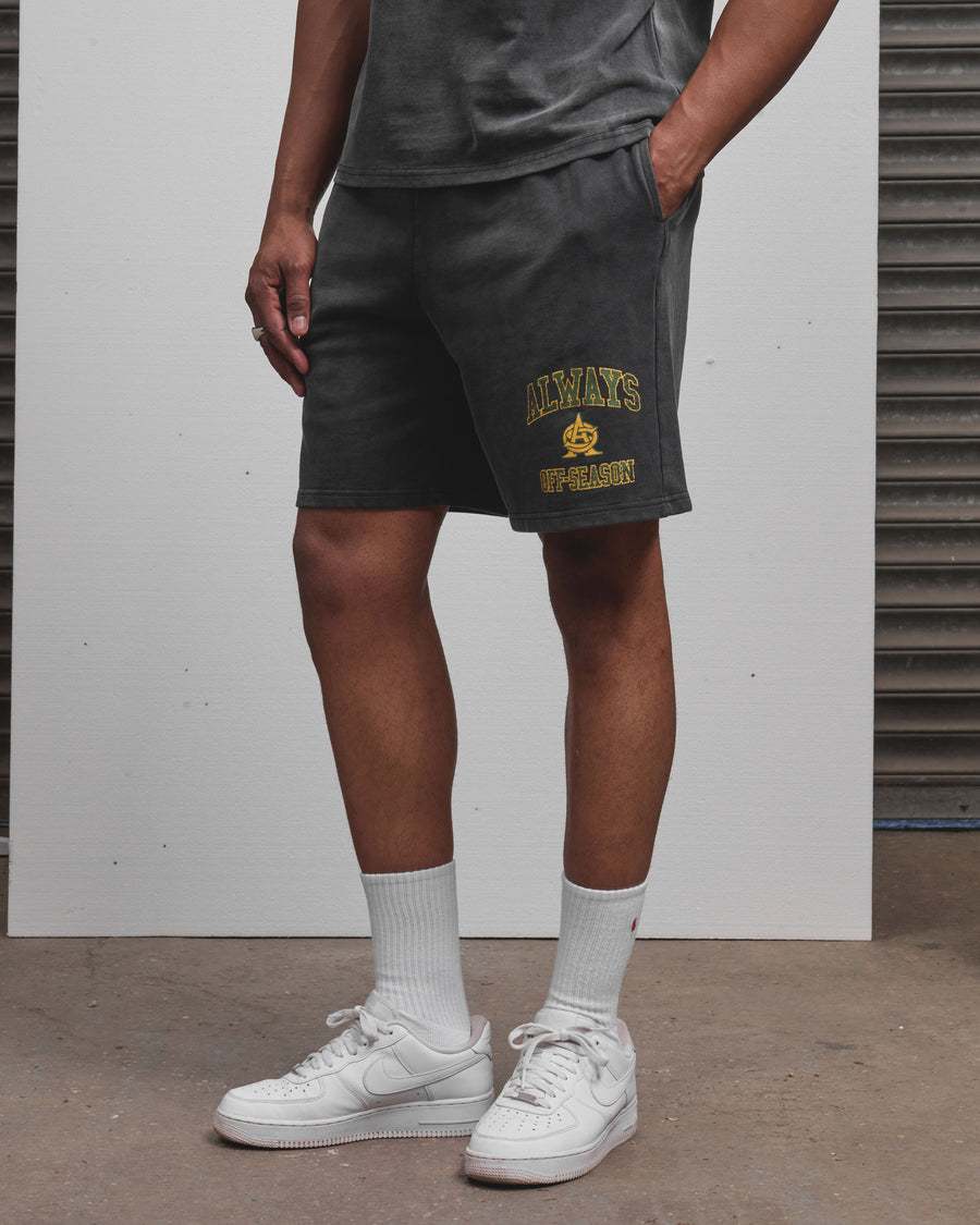 AOS Omega Washed Shorts Black