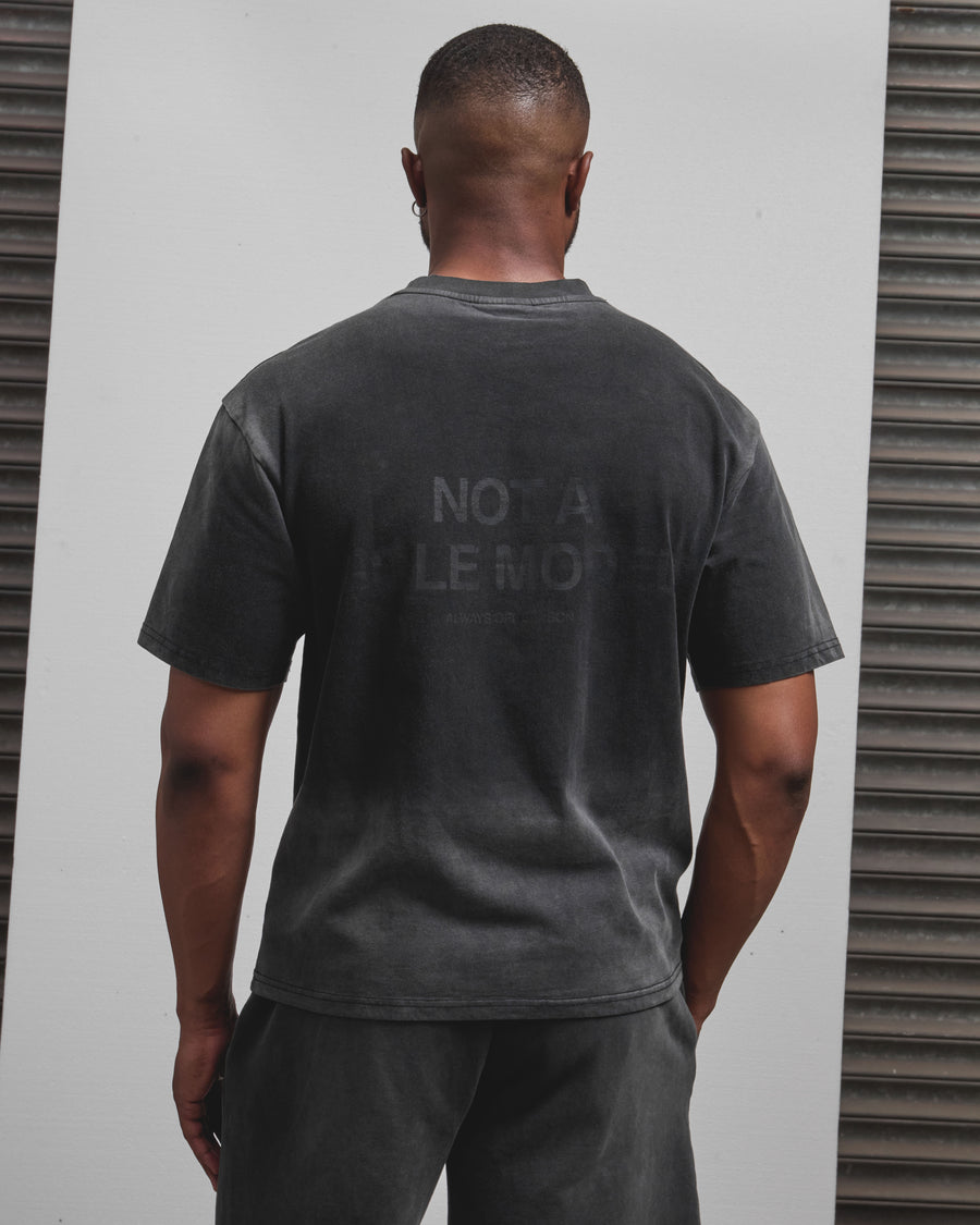 AOS Omega Washed T-Shirt Black