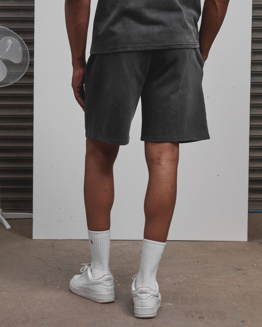 AOS Omega Washed Shorts Black