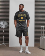 AOS Omega Washed Shorts Black
