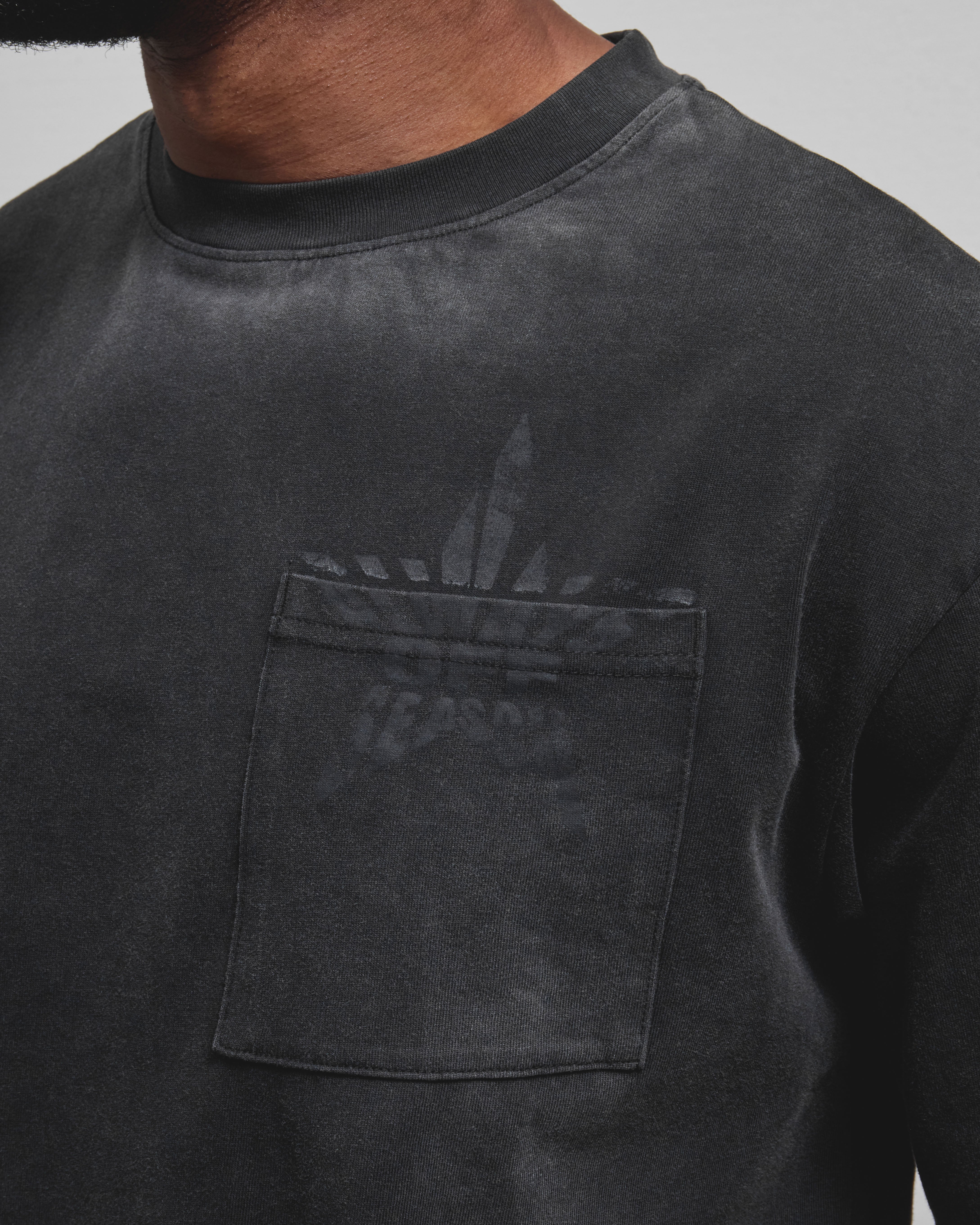 AOS All Star Washed Pocket T-Shirt Black