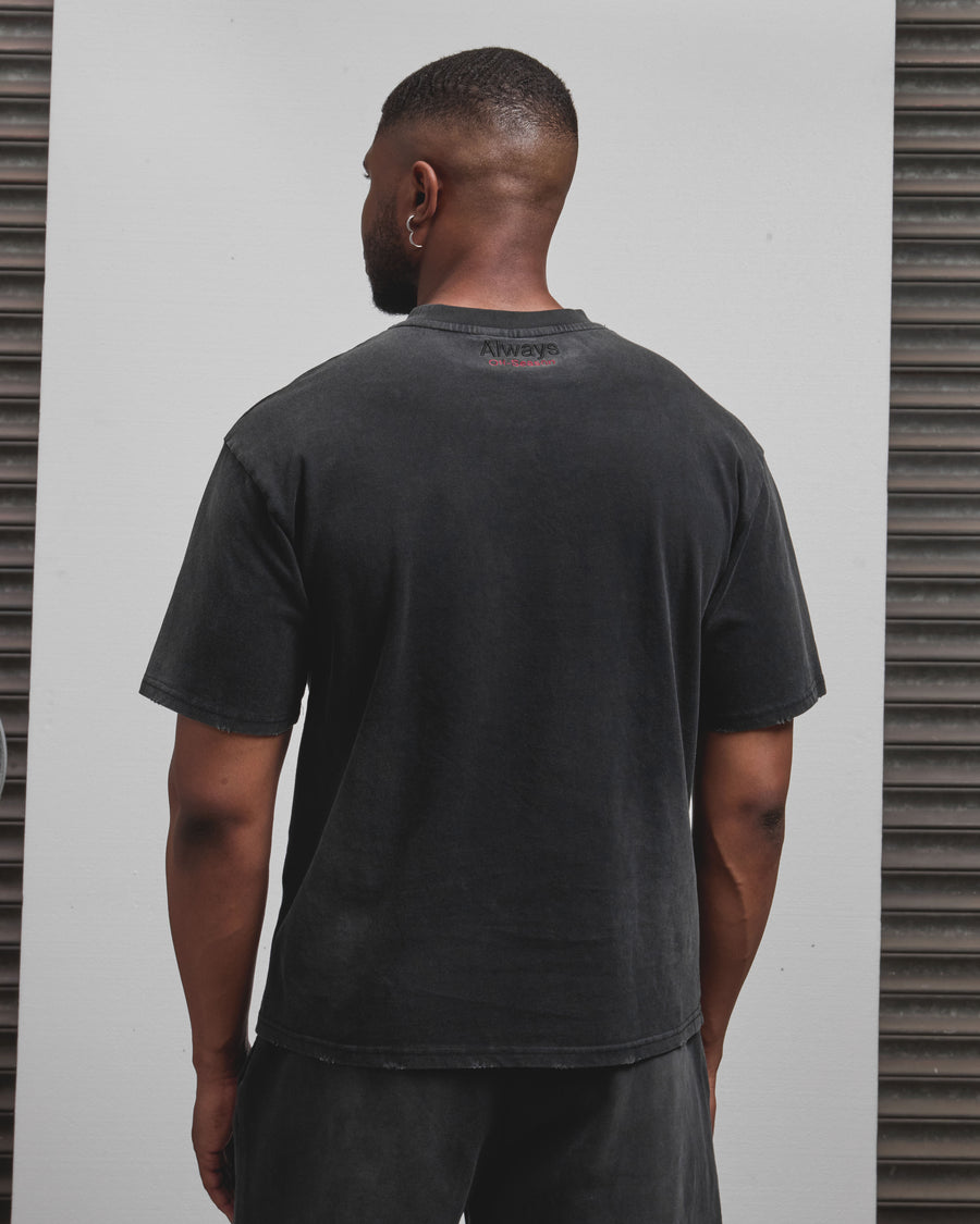 AOS All Star Washed Pocket T-Shirt Black