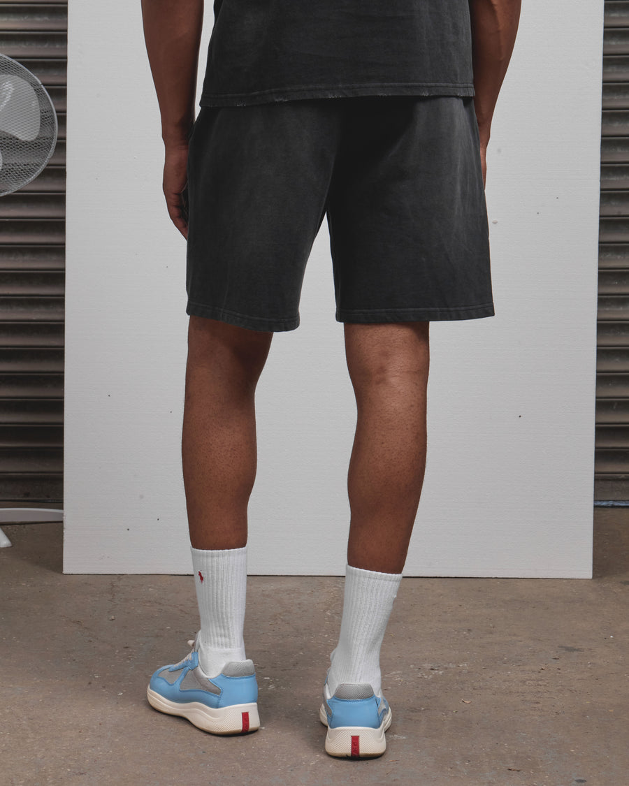 AOS All Star Washed Shorts Black