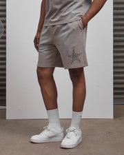 AOS All Star Washed Shorts Grey