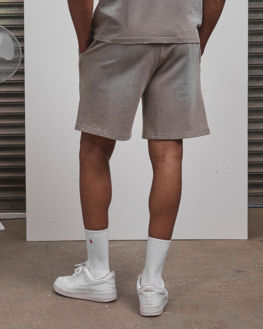 AOS All Star Washed Shorts Grey