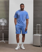 AOS All Star Washed Pocket T-Shirt Blue