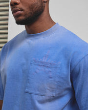 AOS All Star Washed Pocket T-Shirt Blue