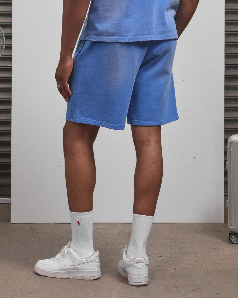 AOS All Star Washed Shorts Blue