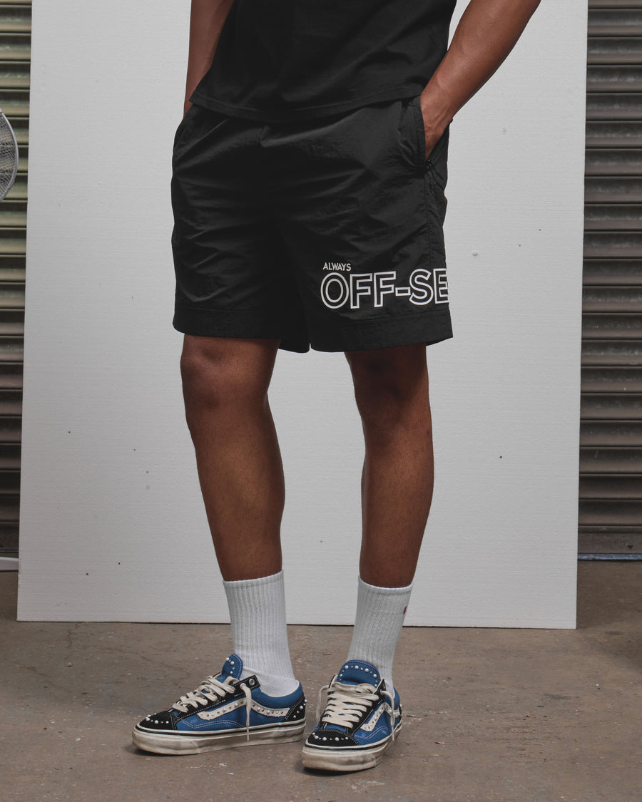 AOS Woven Short Black