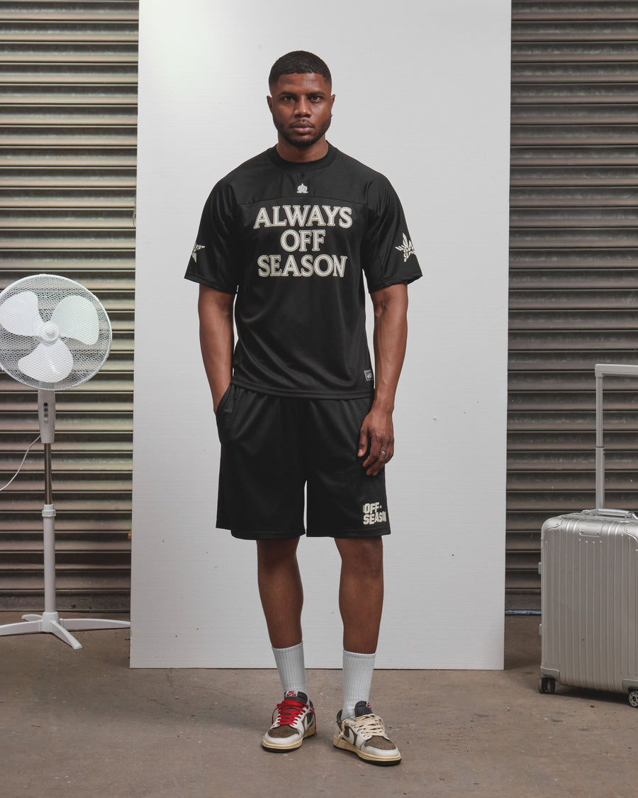 AOS Mesh Jersey T-Shirt Black