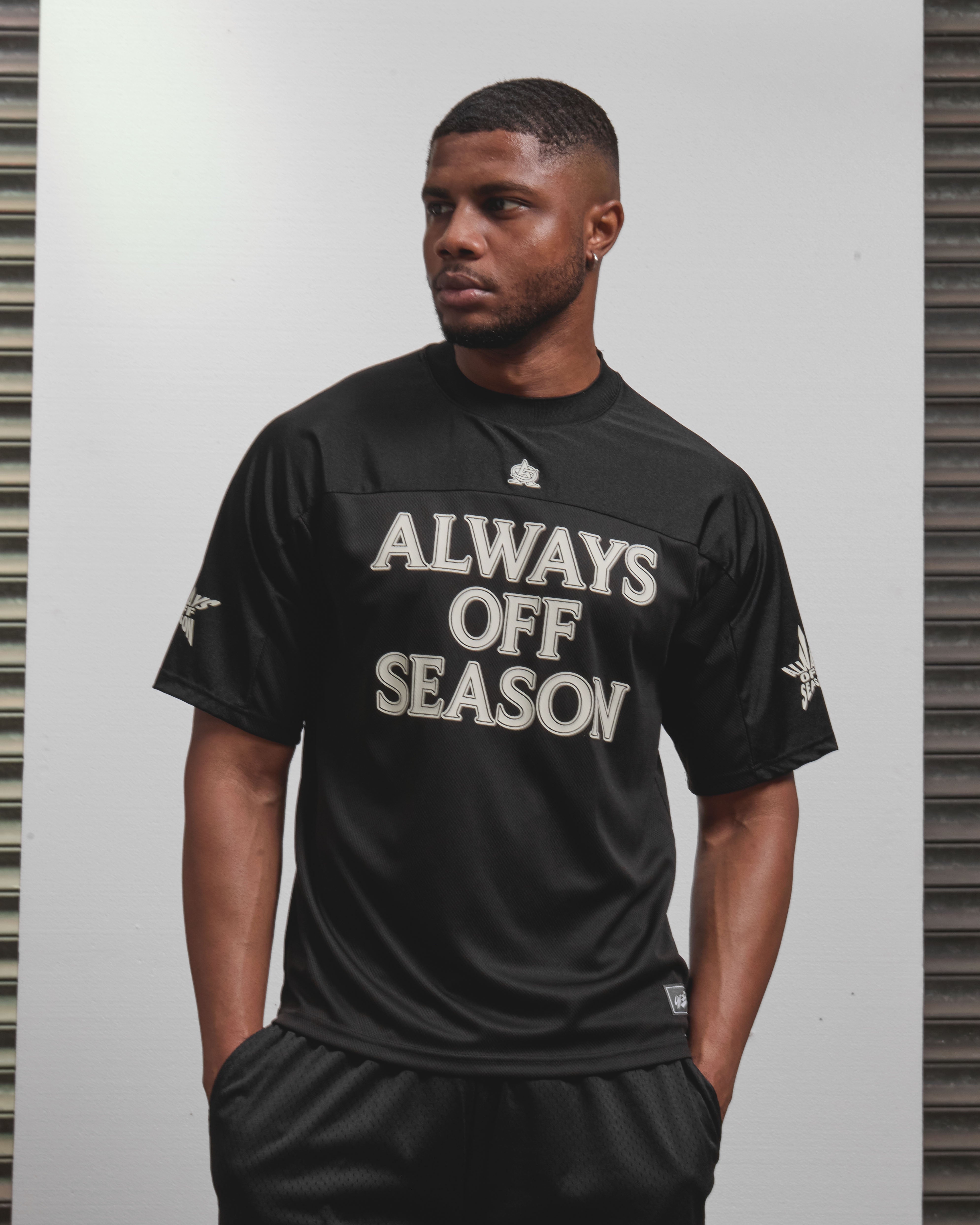 AOS Mesh Jersey T-Shirt Black