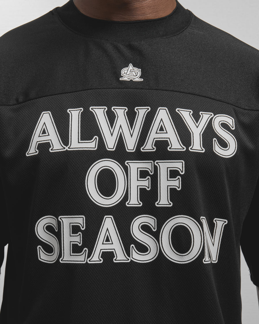 AOS Mesh Jersey T-Shirt Black