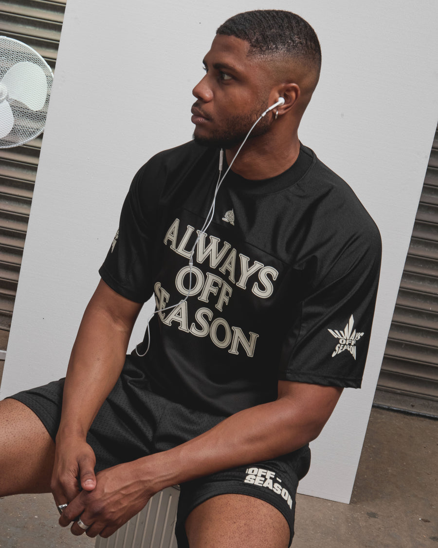 AOS Mesh Jersey T-Shirt Black