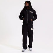 Hollywood Full zip hoodie Onyx Black