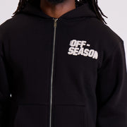 Hollywood Full zip hoodie Onyx Black