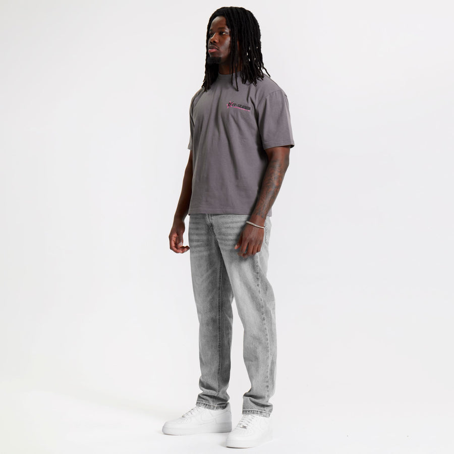 Only T-Shirt Washed Grey